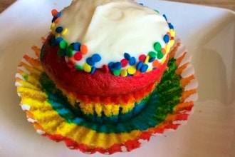 Rainbow Cupcakes (In-Person Ages 6-8 w/ Caregiver)